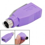 USB to PS2 Purple adaptor for Keyboards